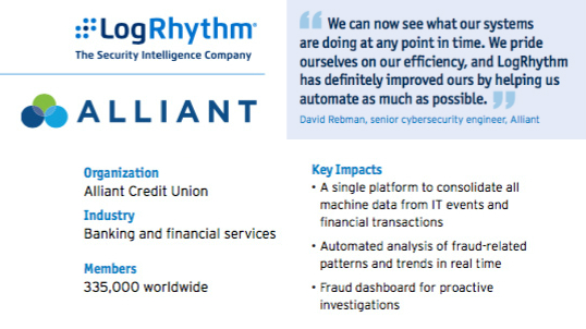 LogRhythm Security Intelligence and Analytics Platform